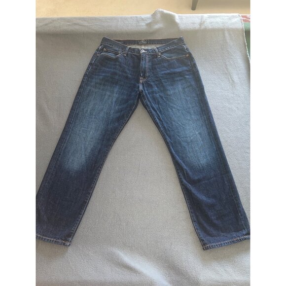 Lot of 2 Men’s Pants 36x30 Lucky Brand Jeans, Nautica Khaki Spinnaker,Straight - Picture 2 of 16